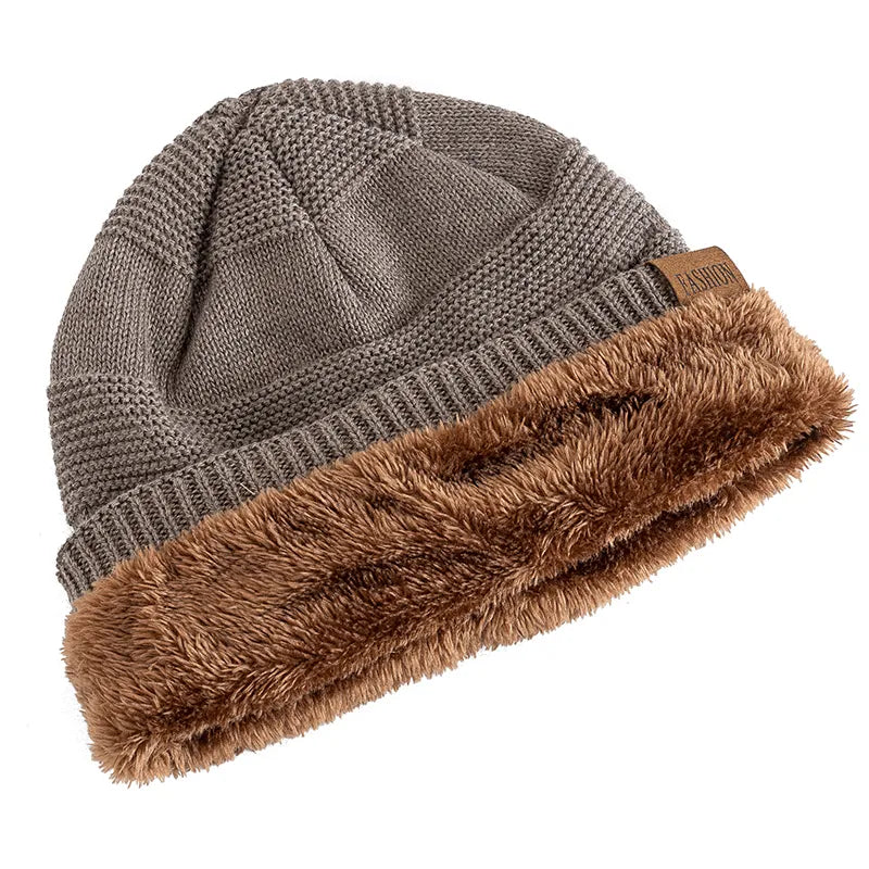 Ultra-Soft Double-Layered Plush Beanie