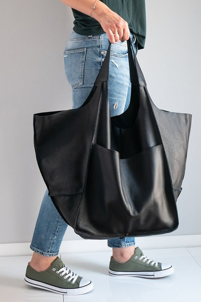 Sofia - Effortless Everyday Leather Tote Bag