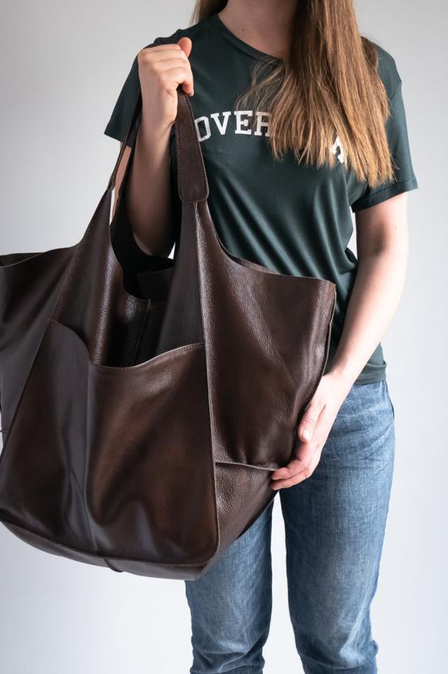 Sofia - Effortless Everyday Leather Tote Bag