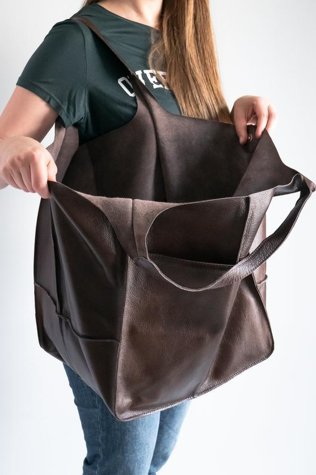Sofia - Effortless Everyday Leather Tote Bag