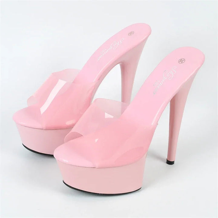 Briar - Bold Elevation Stiletto Mules