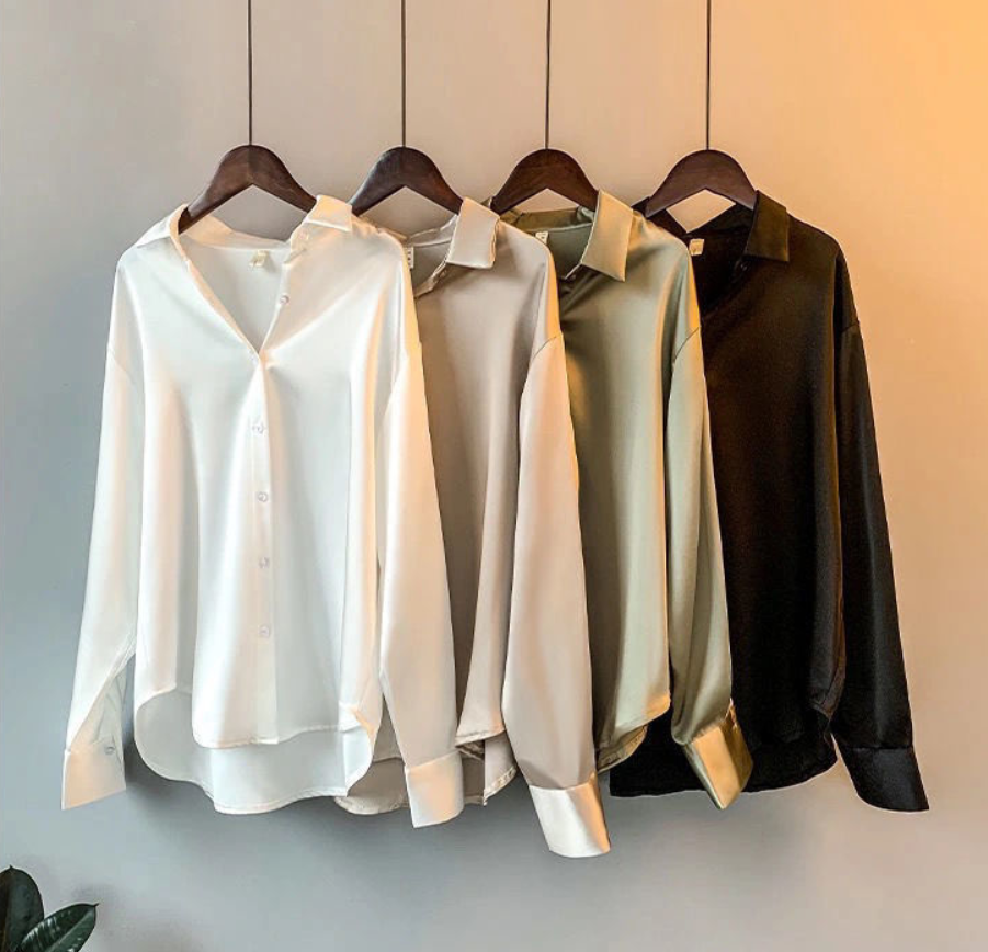 Myra - Effortless Elegance Silk Blouse