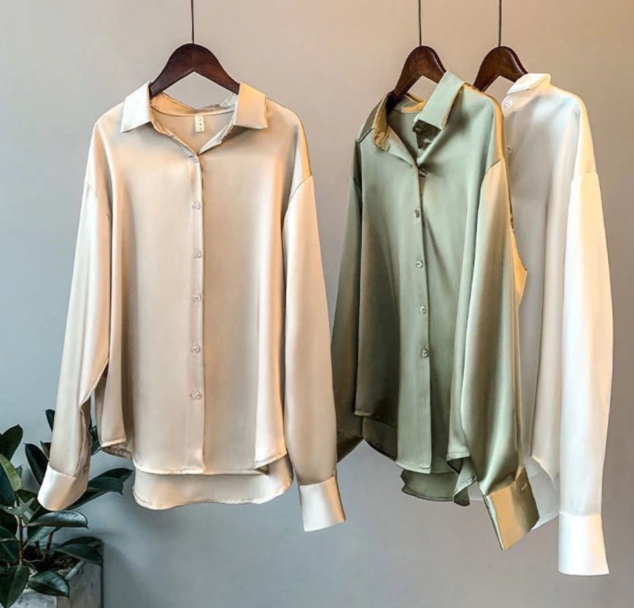 Myra - Effortless Elegance Silk Blouse
