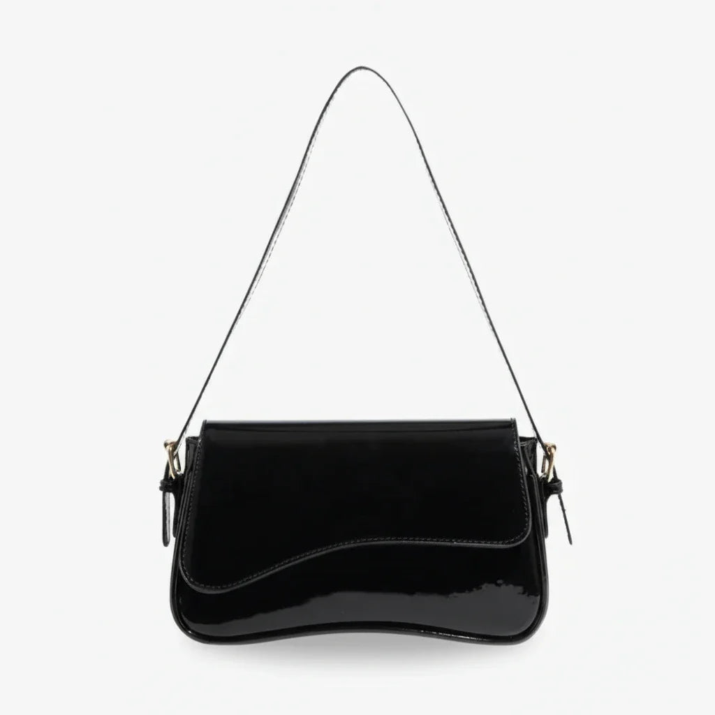 Zyora - Sculptural Minimalist Vegan Leather Crossbody Bag
