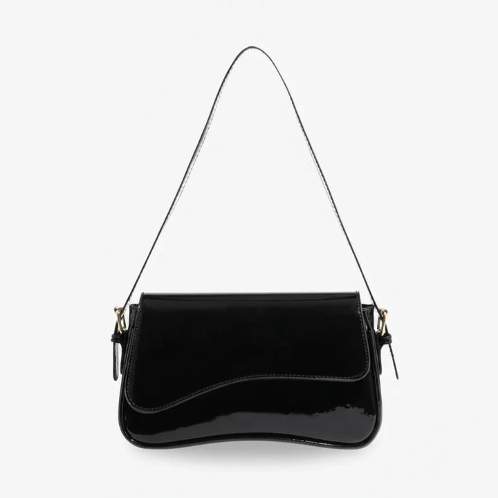 Zyora - Sculptural Minimalist Vegan Leather Crossbody Bag