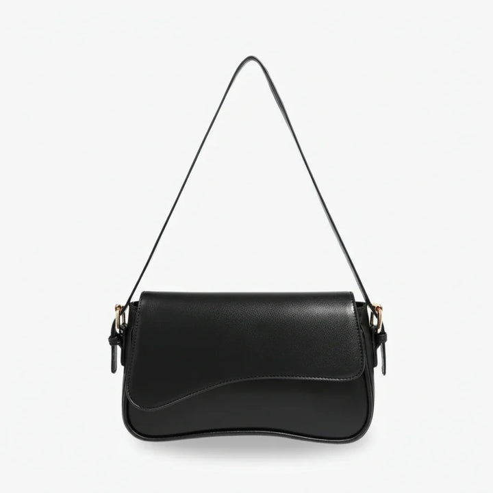 Zyora - Sculptural Minimalist Vegan Leather Crossbody Bag