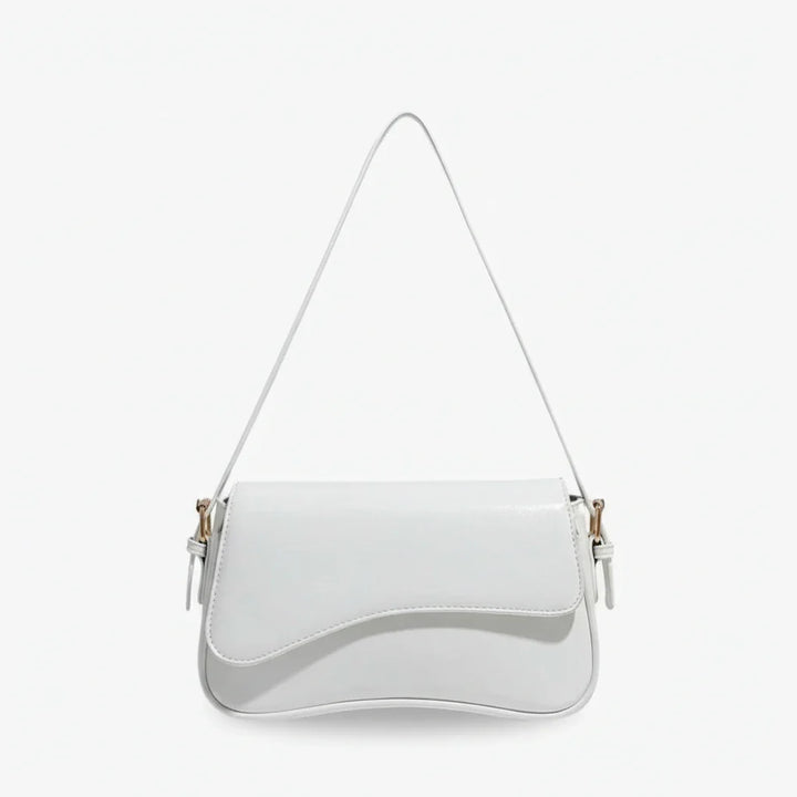 Zyora - Sculptural Minimalist Vegan Leather Crossbody Bag