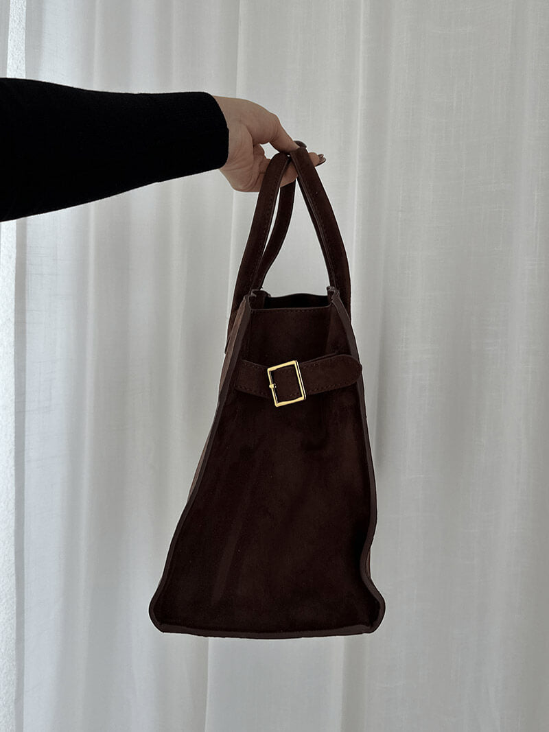 Sara - Timeless Elegance Suede Handbag