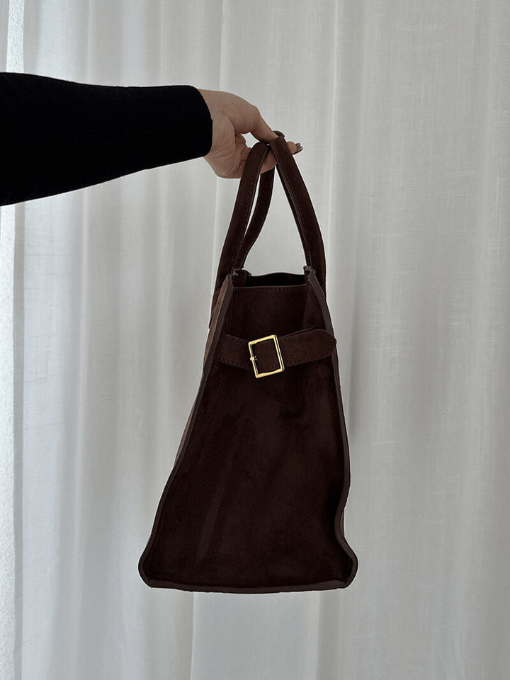 Sara - Timeless Elegance Suede Handbag