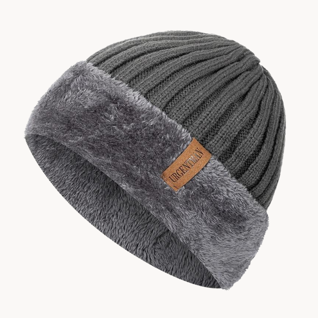 Ultra-Warm Fleece Lined Plush Beanie