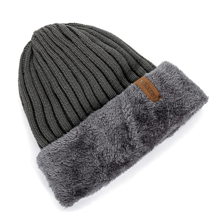 Ultra-Warm Fleece Lined Plush Beanie
