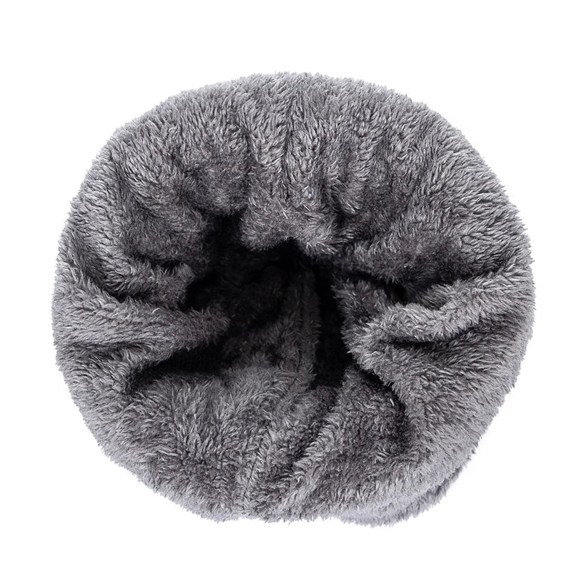 Ultra-Warm Fleece Lined Plush Beanie