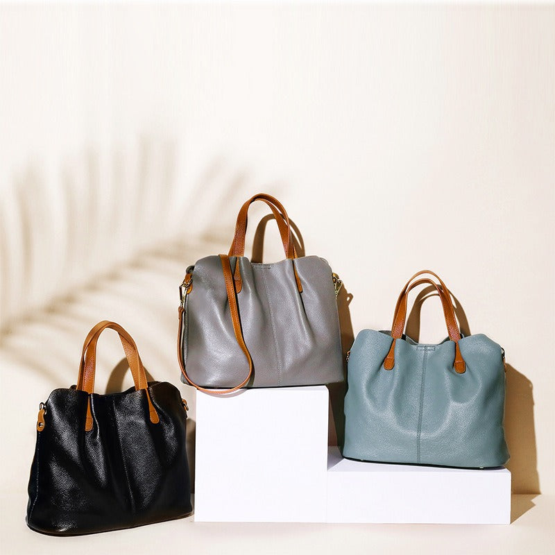 Mara - Timeless Genuine Leather Everyday Handbag