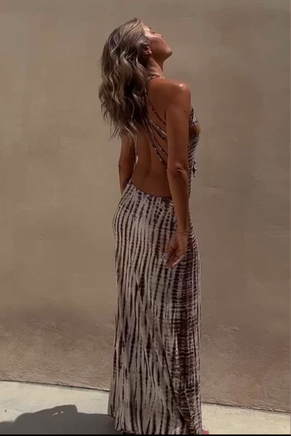 Liora - Effortless Vacation Tie-Dye Maxi Dress