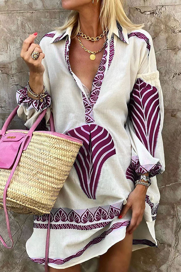 Ocean Drive - Effortless Coastal Chic Tunic Dress