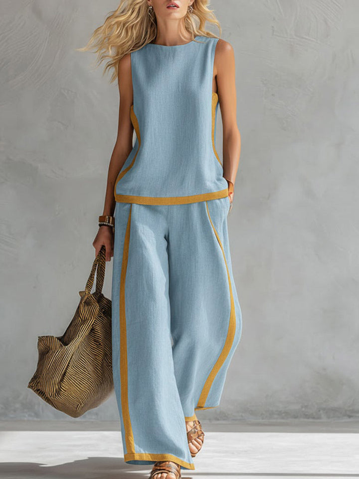 Sienna - Breezy Cotton & Linen Two-Piece Set
