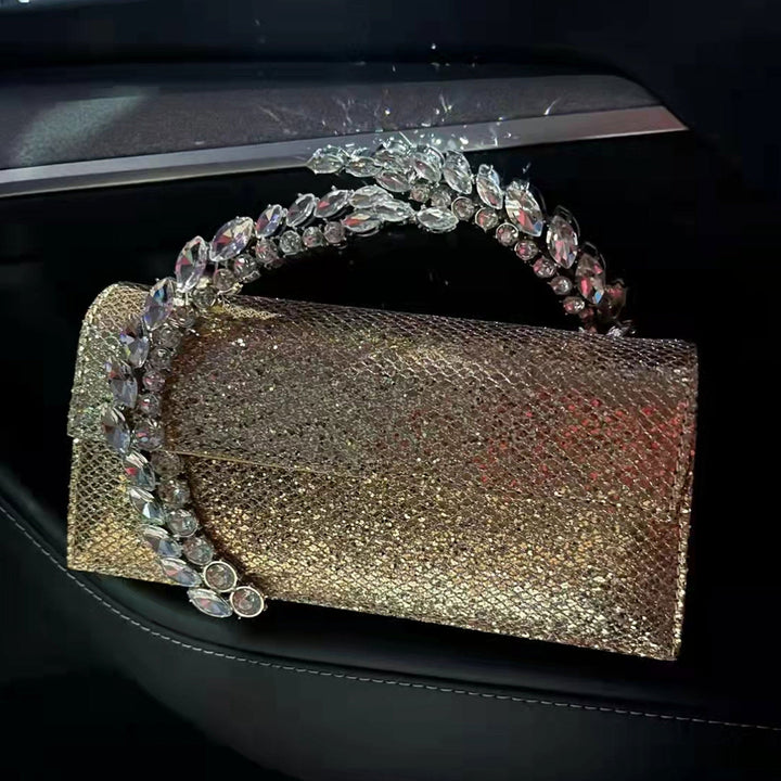 Paloma - Glamorous Rhinestone Statement Tote