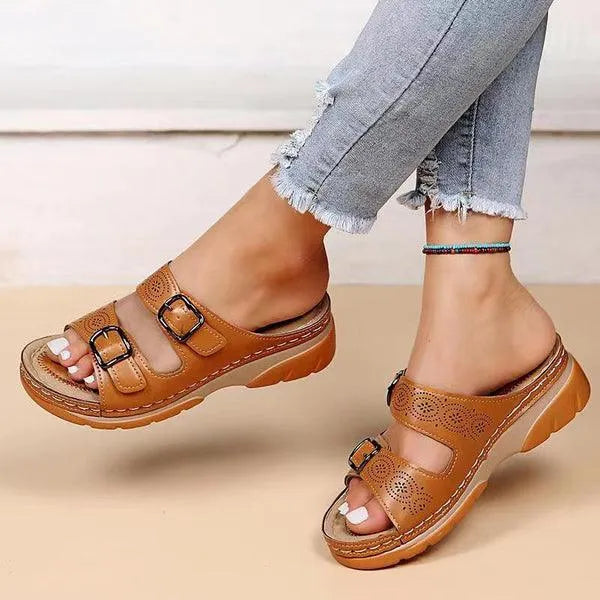AuraStep - Breathable All-Day Comfort Orthopedic Sandals