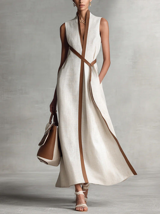Amaya - Breezy Cotton Linen Dress