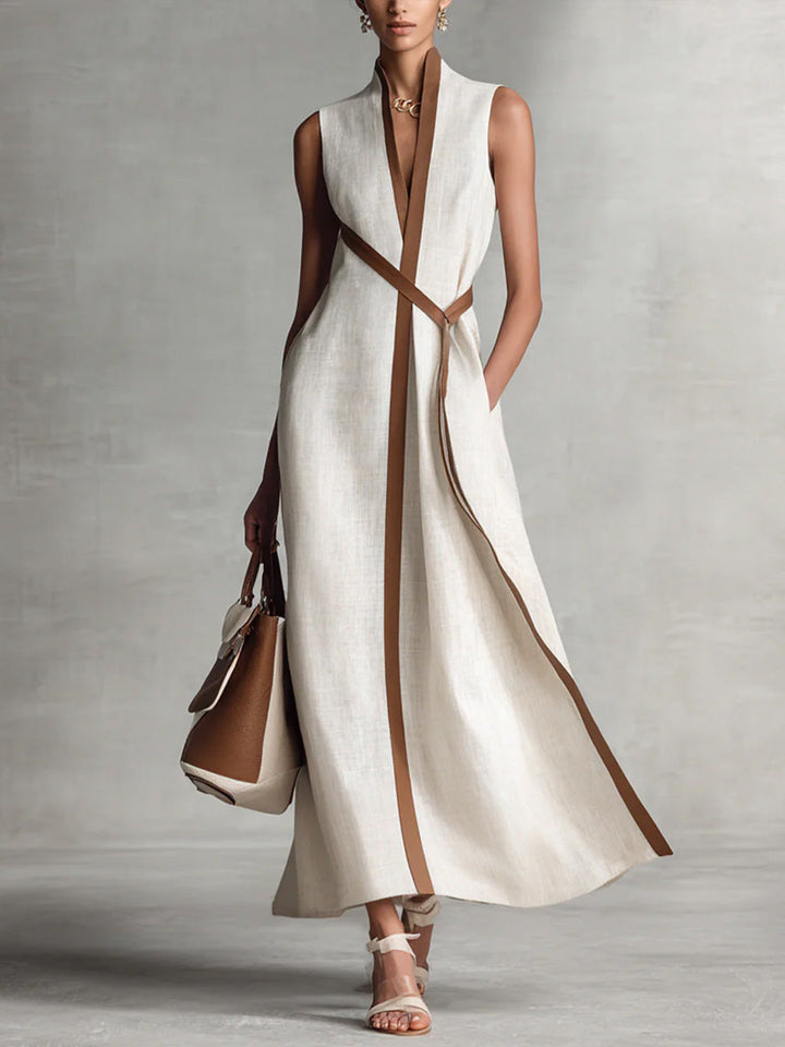 Amaya - Breezy Cotton Linen Dress