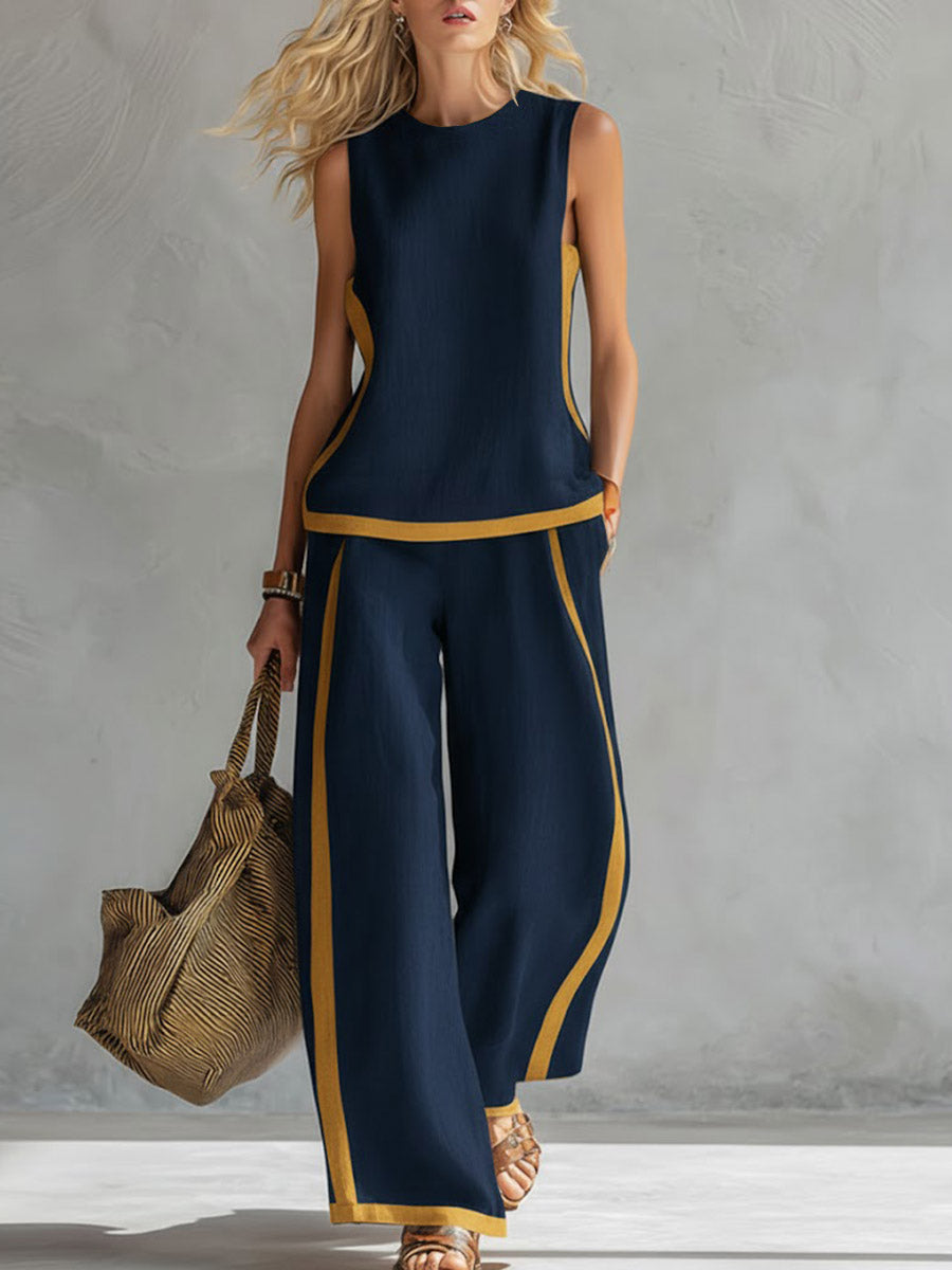 Sienna - Breezy Cotton & Linen Two-Piece Set