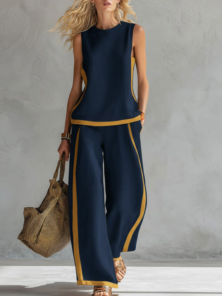 Sienna - Breezy Cotton & Linen Two-Piece Set