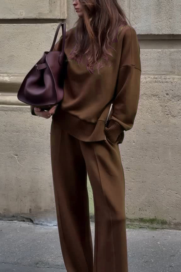 Cloud-Soft Comfort Turtleneck Lounge Set