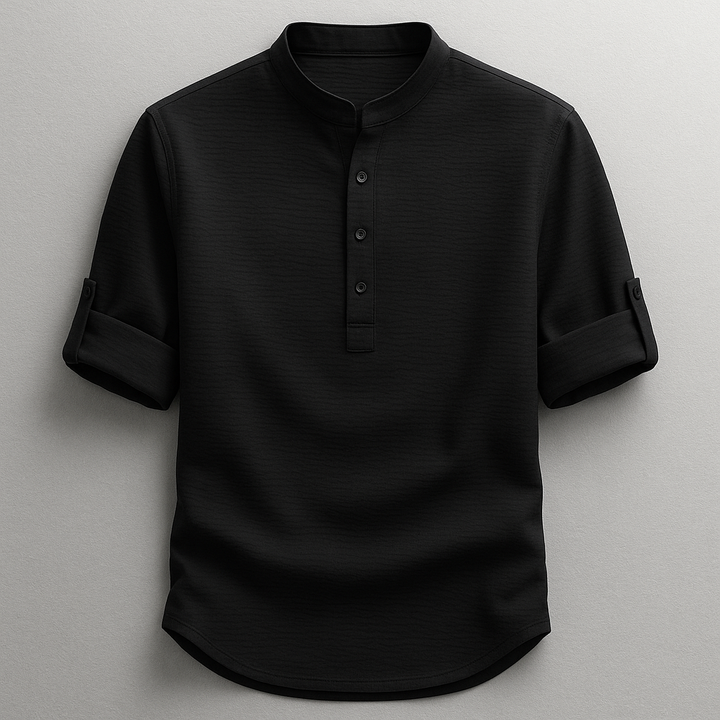 Tailored Comfort Everyday Henley Shirt