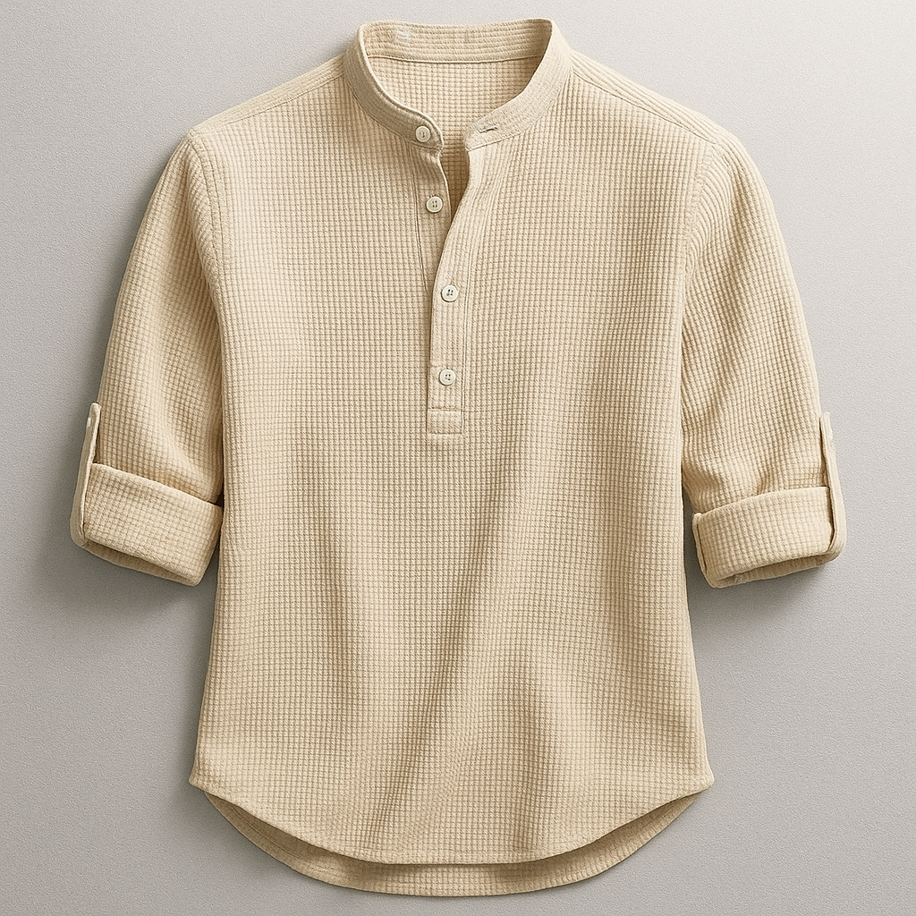Tailored Comfort Everyday Henley Shirt