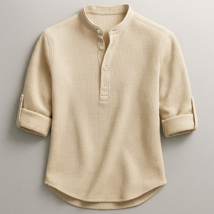 Tailored Comfort Everyday Henley Shirt