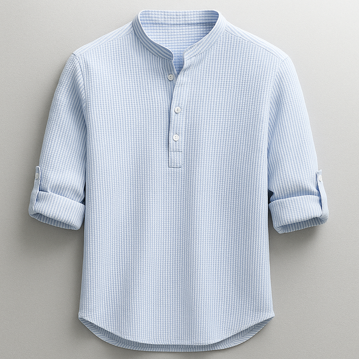 Tailored Comfort Everyday Henley Shirt