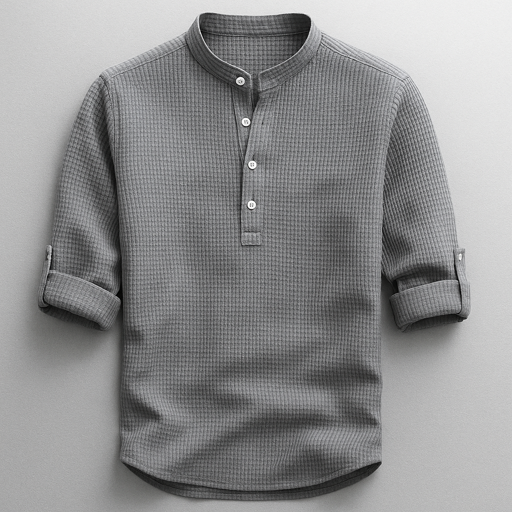 Tailored Comfort Everyday Henley Shirt