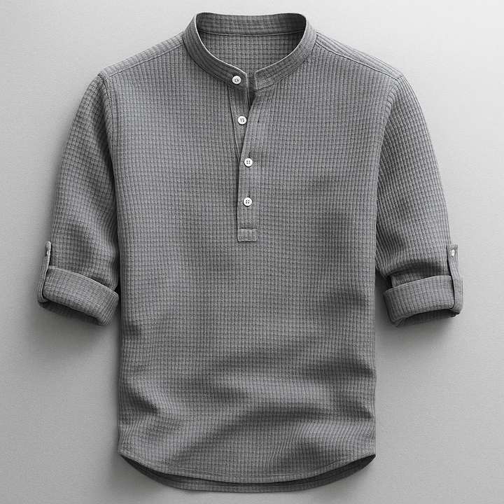Tailored Comfort Everyday Henley Shirt